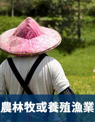 農林牧或養殖漁業